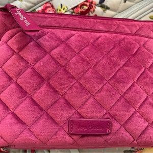 Vera Bradley travel toiletries bag.